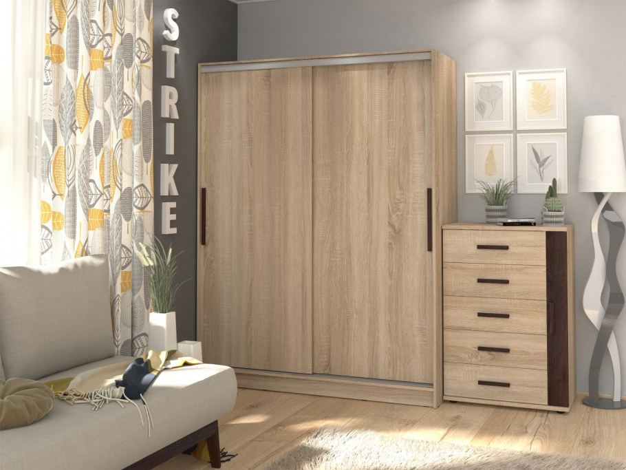 Глазов шкаф купе Strike 1350