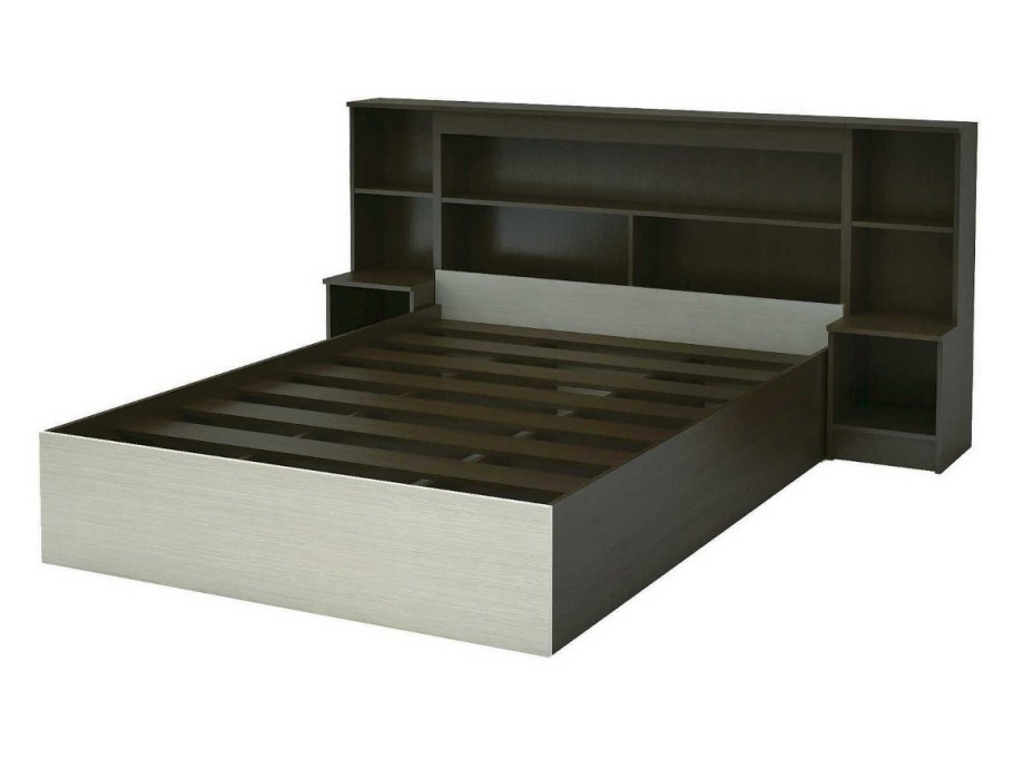 Кровать Бася кр-552 с закроватным модулем