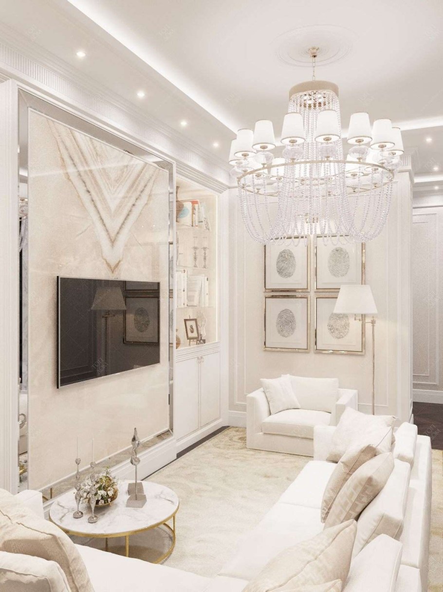 Гостиная белый