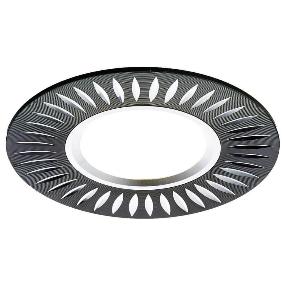 Встраиваемый светильник Ambrella Light a801 BK/al, сатин/черный