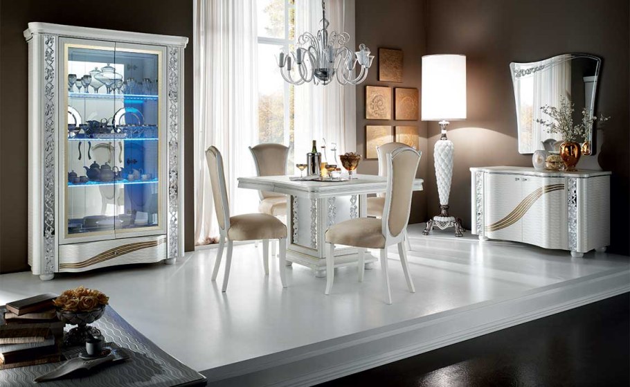 Мебель Италия Арредо Классик гостиная белая