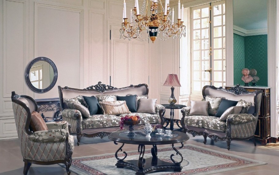 Мебель для гостиной в английском стиле