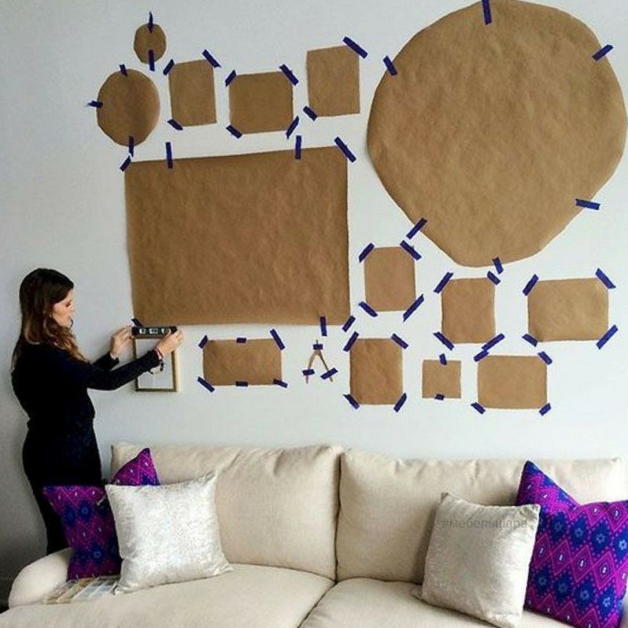 Декор из картона в интерьере