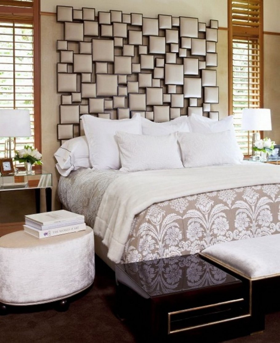 Декор изголовья кровати