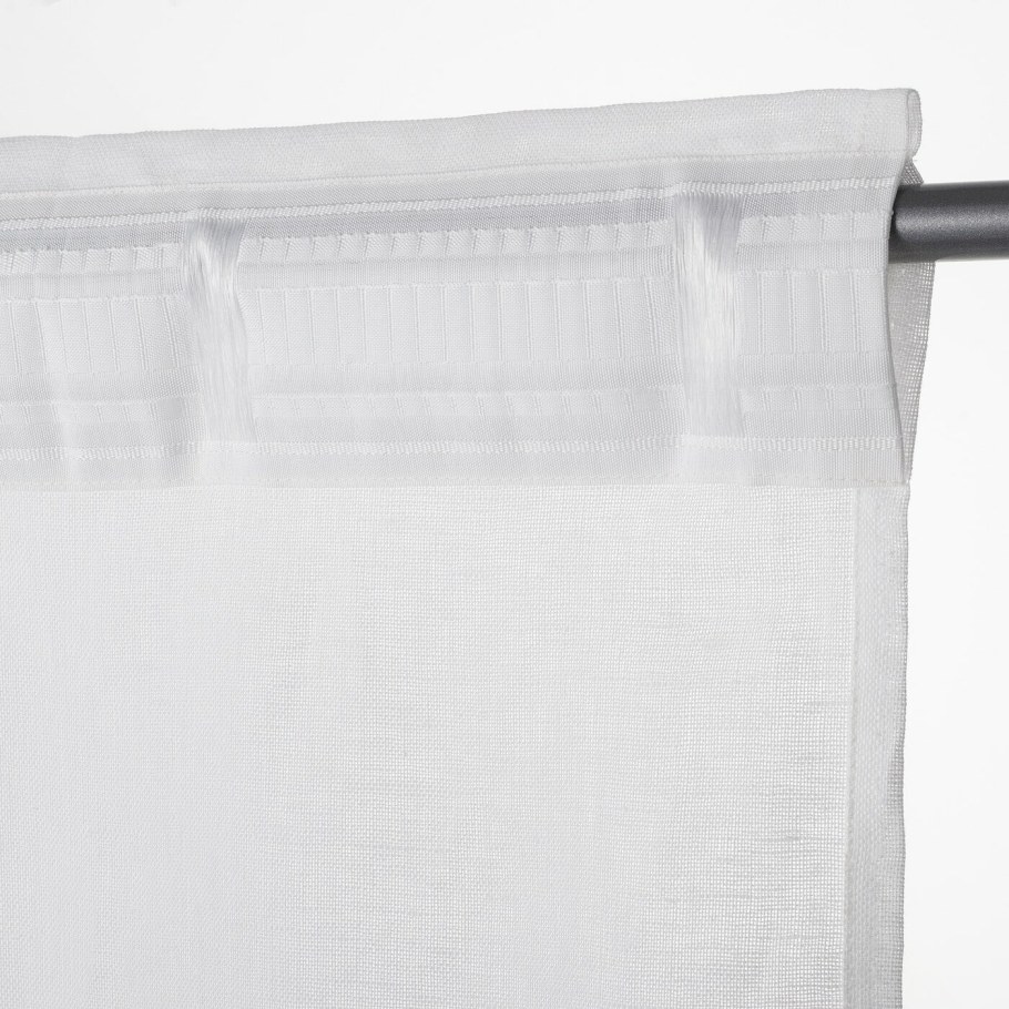 Гардины, 2 шт., белый145x300 см