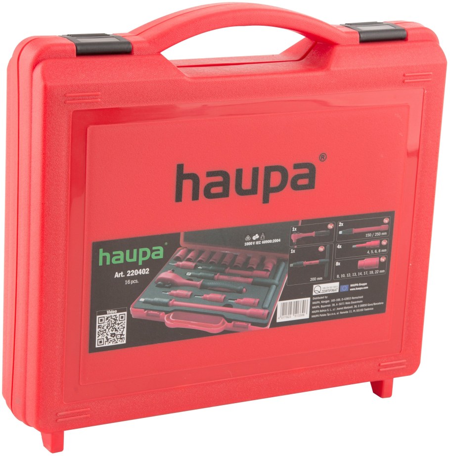 Набор электромонтажного инструмента Haupa 220402