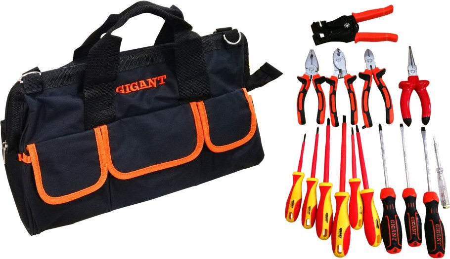 Набор электромонтажного инструмента шток 07002