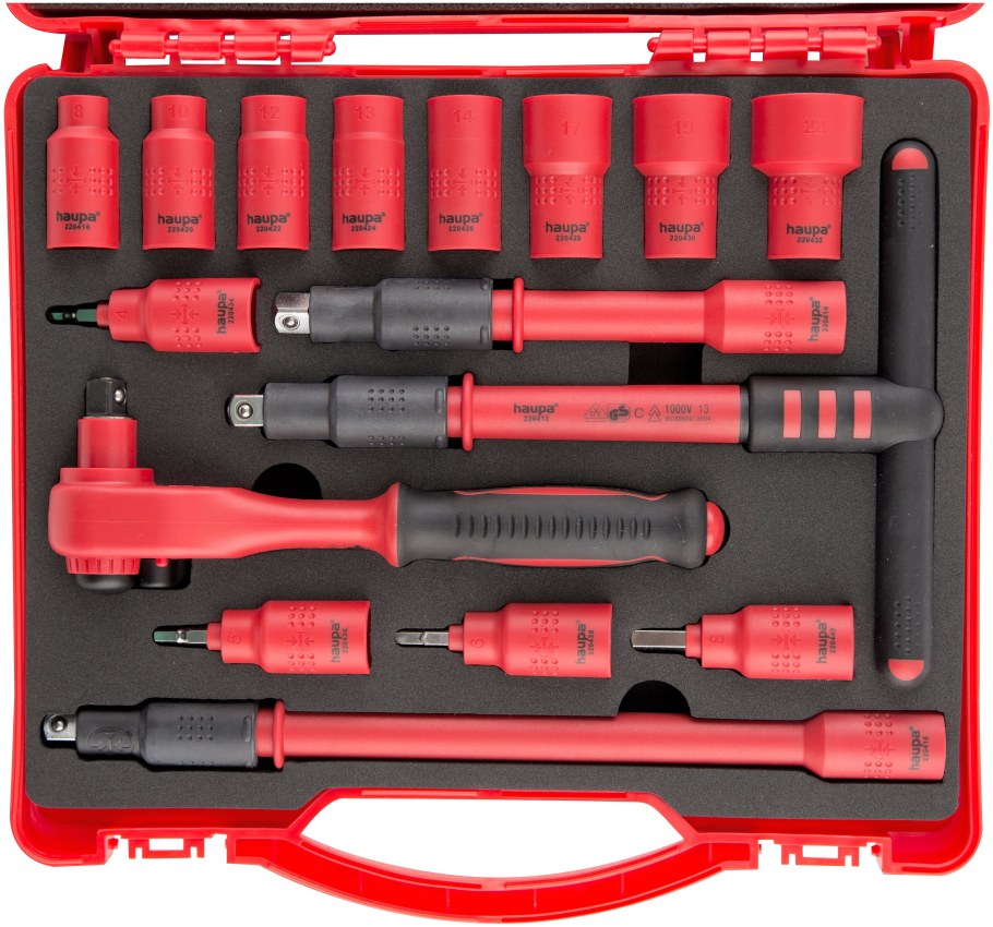 Набор электромонтажного инструмента Haupa 220402