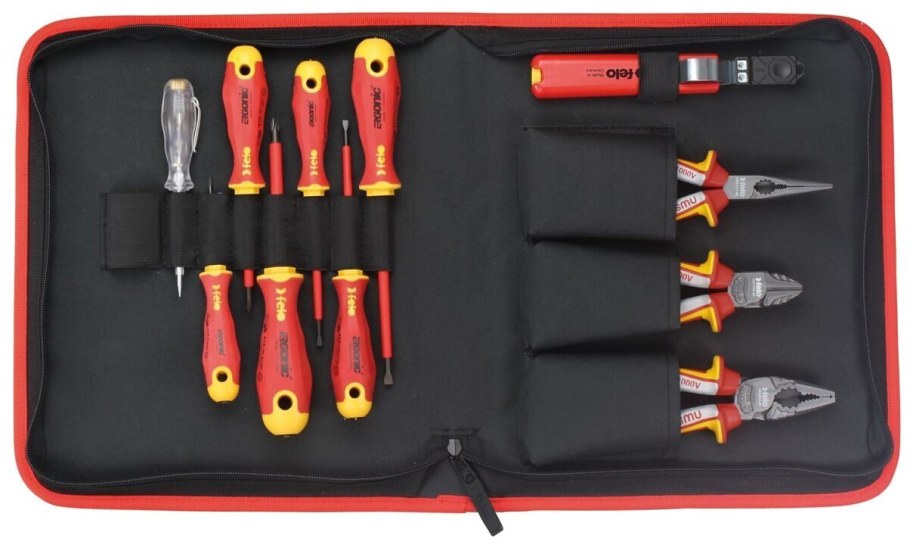 Набор диэлектрических инструментов Ergonic в сумке Felo 41391104