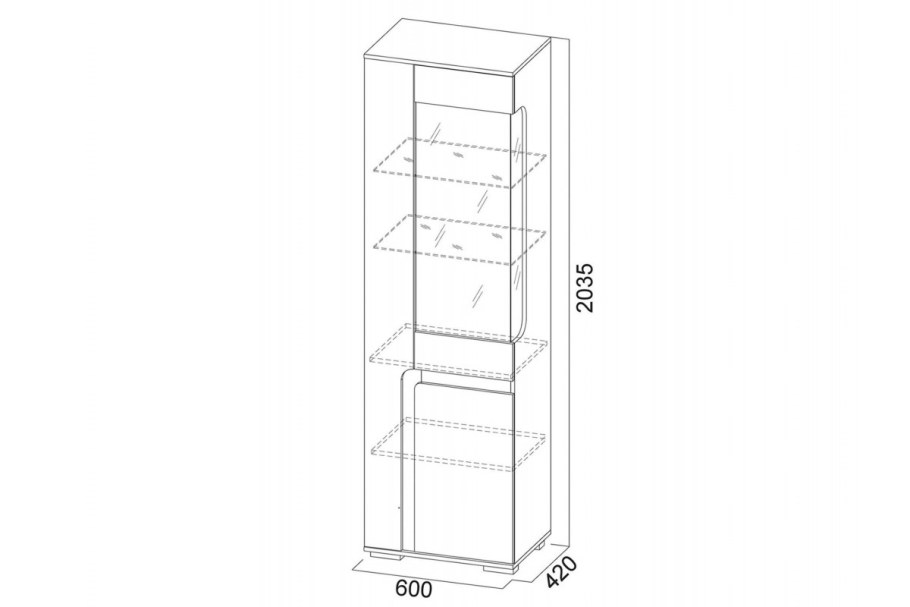 Нота 25 дуб сонома