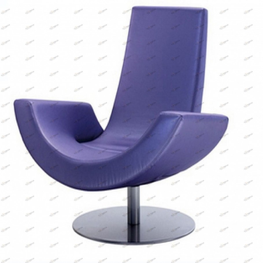 Кресло вращающееся dt1565 фиолетовое