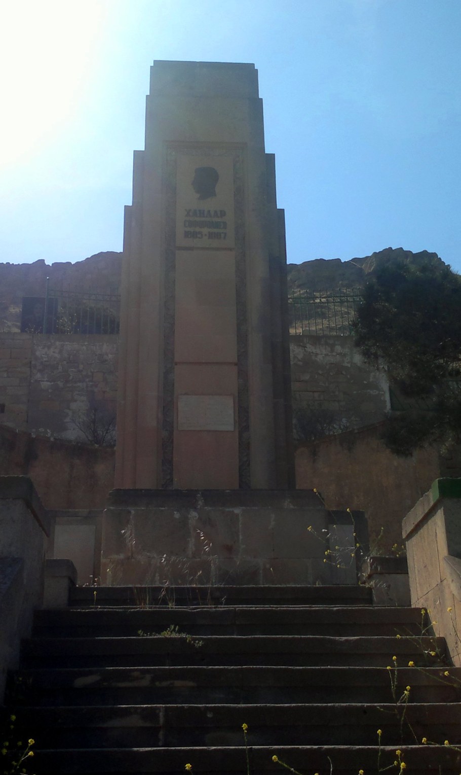 Город Ханлар памятники её