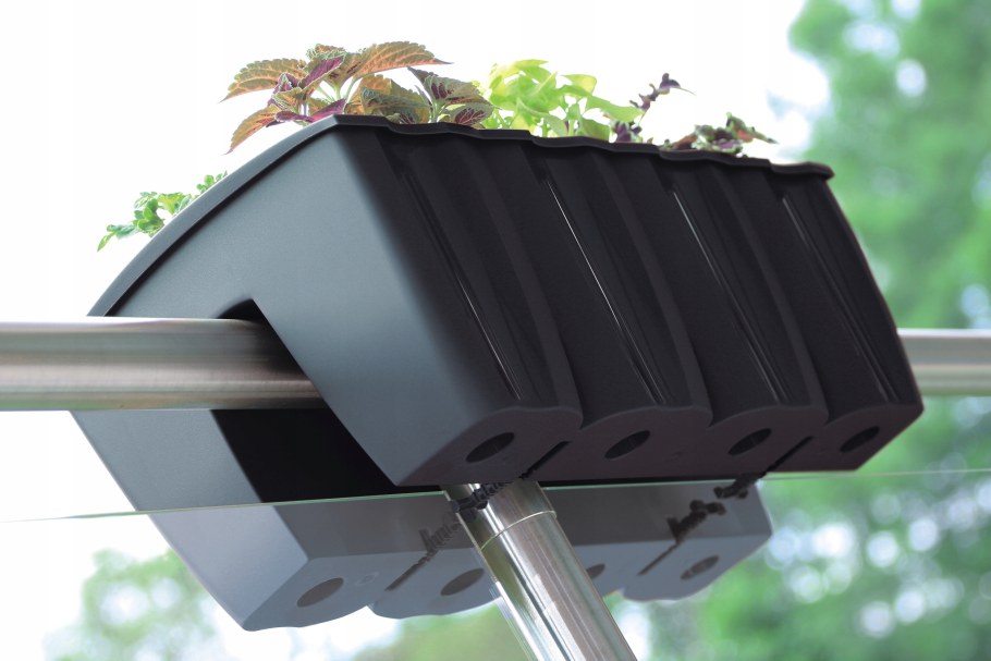 Crown горшок балконный горшок dcro600 антрацит