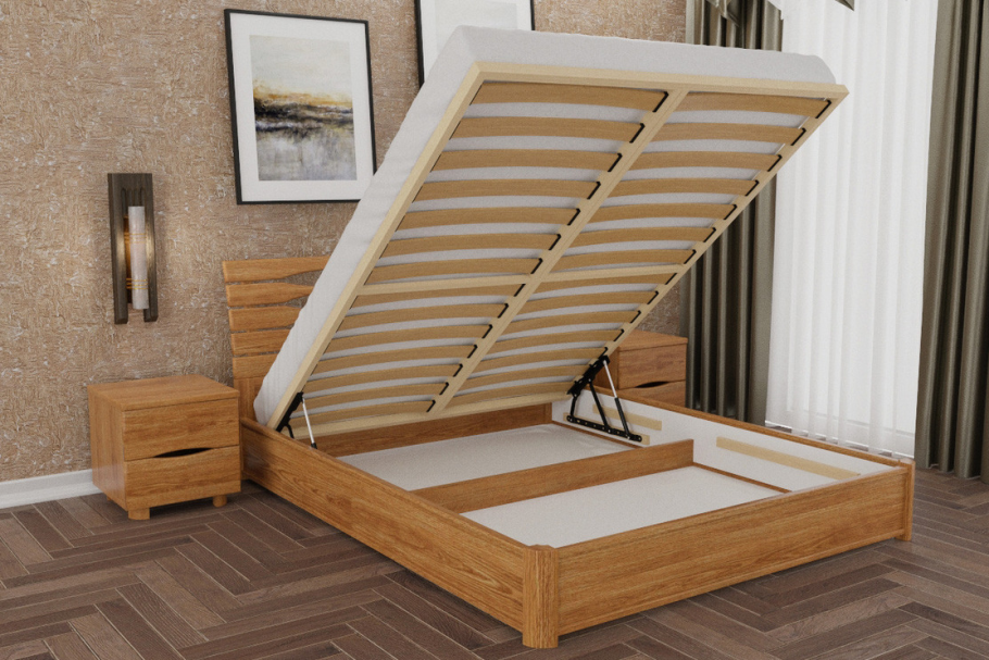 Кровать Arabell 180x200, с подъемным механизмом 735820