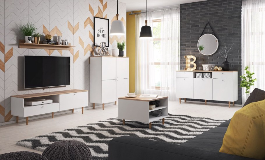 Модульная гостиная Нордик-1 Scandi