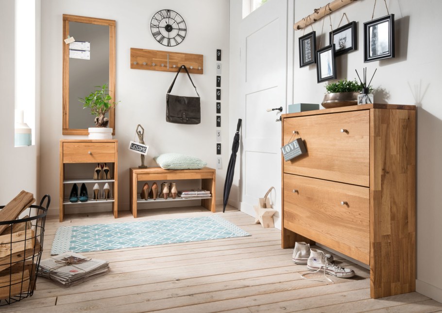 Прихожая в стиле Сканди