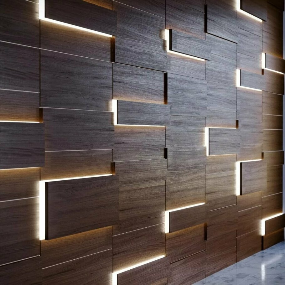 Реечные 3d-панели dekotech Wood d375pr