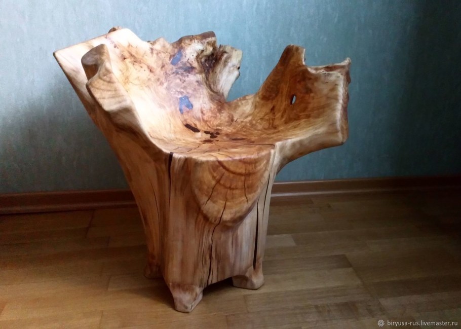 Кресло из ольхи