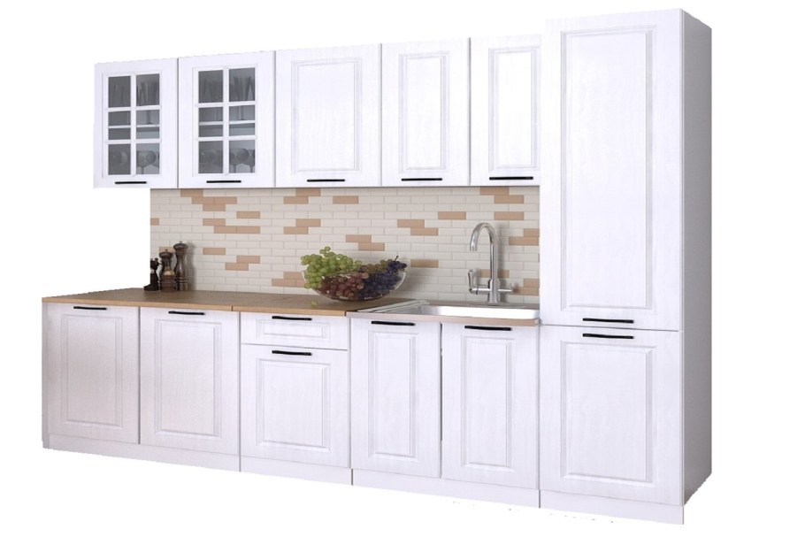 Модульная кухня белый Вегас