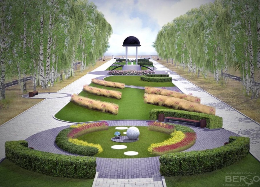 Парк сад будущего Москва