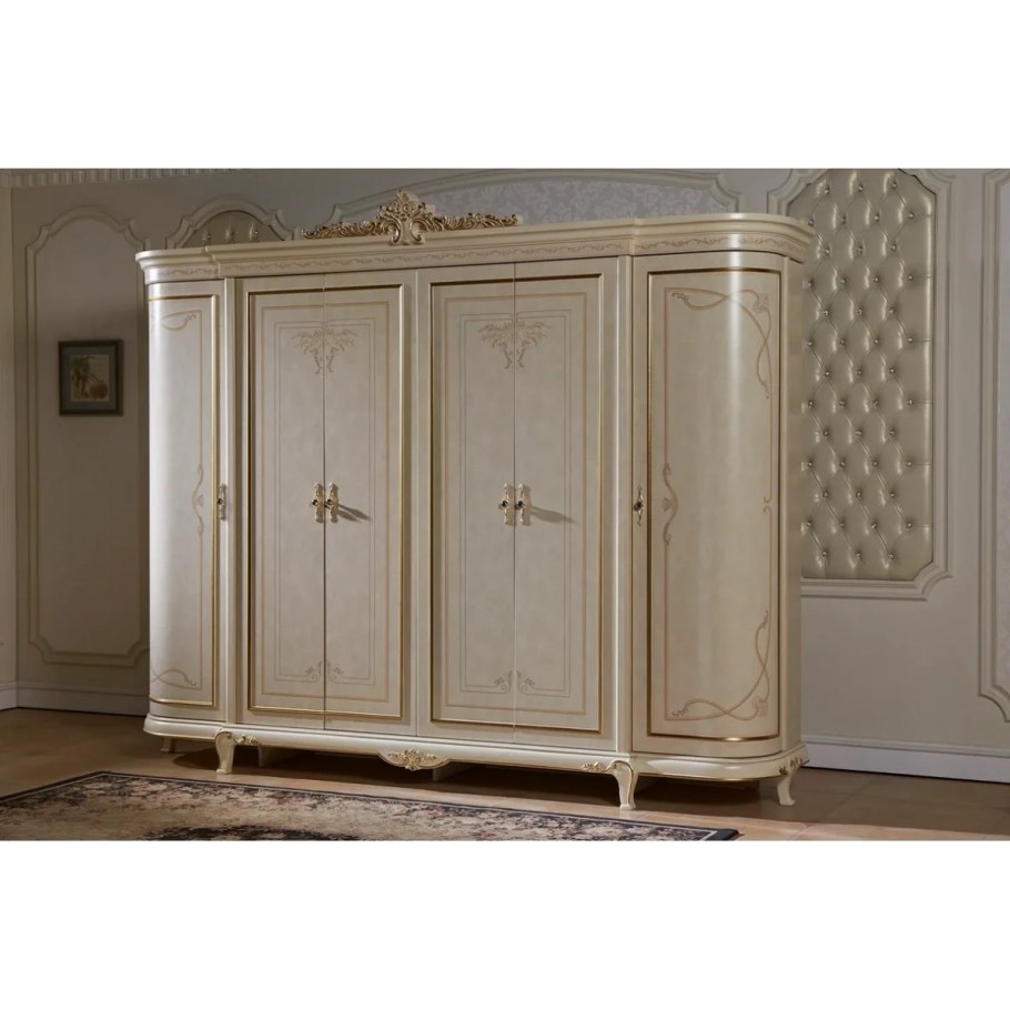 Шкаф 6ти дверный классика