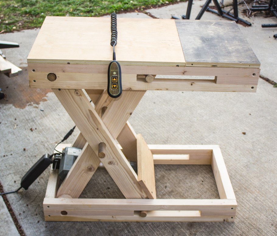 Складывающийся столярный верстак