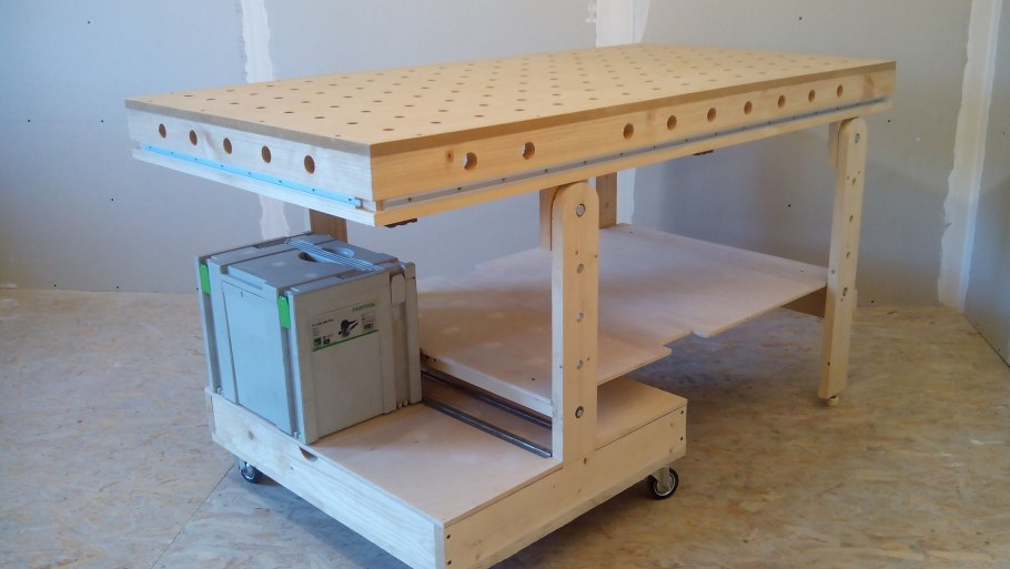 Рабочий стол для мастерской workbench for Workshop