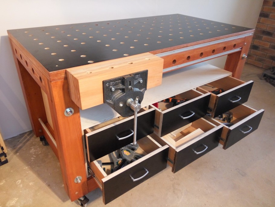 Верстак инструментальный столешница 44мм