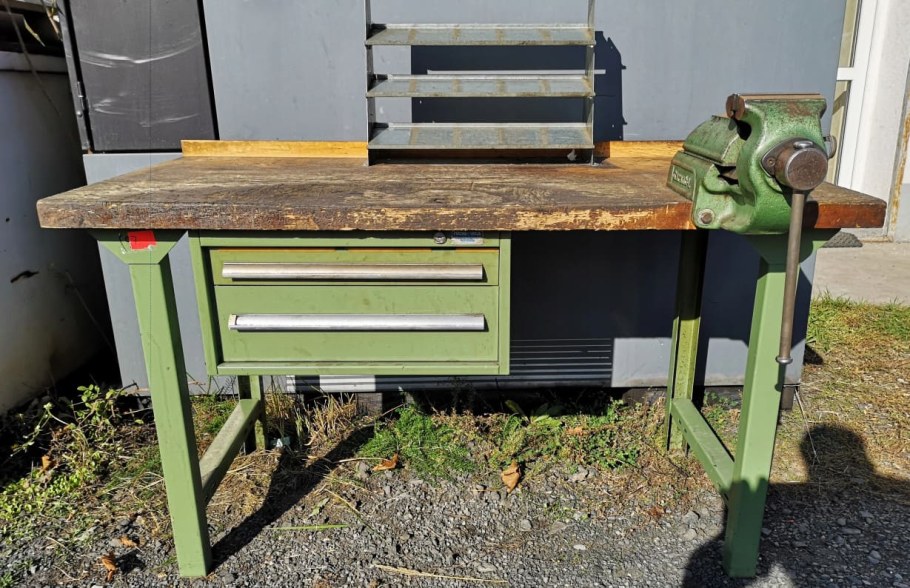 Слесарный верстак пневматический сдз704