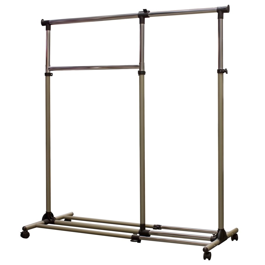 Вешалка напольная 900-1340х540х1170-2000 мм, металл, цвет хром