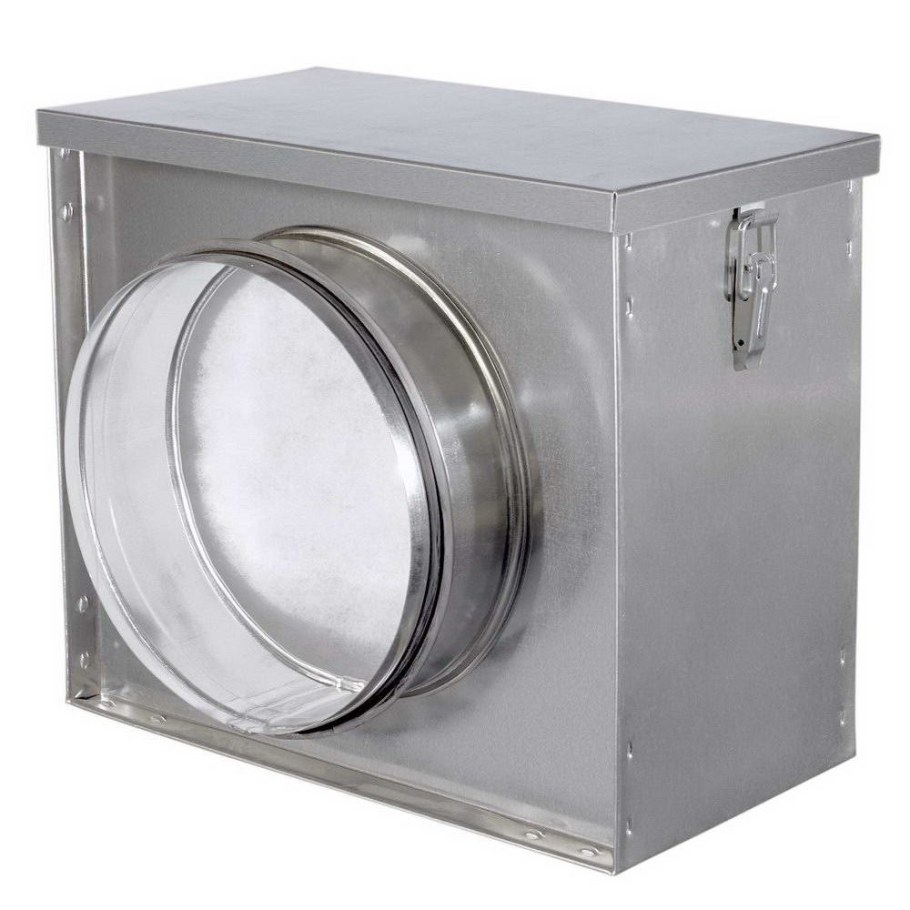 FBCR 100 воздушный фильтр-бокс Shuft с фильтром для круглых воздуховодов