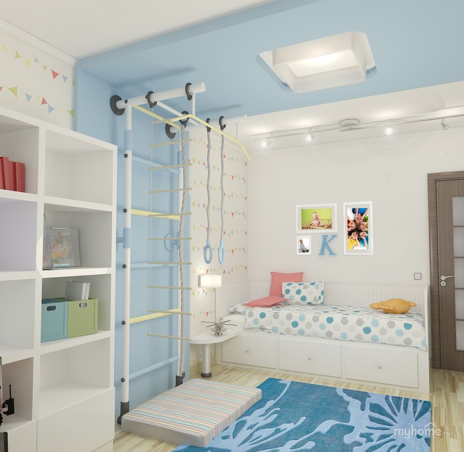 Интерьер детской комнаты для мальчика 4 года