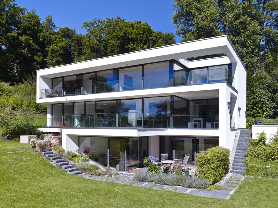 Дома с панорамным остеклением