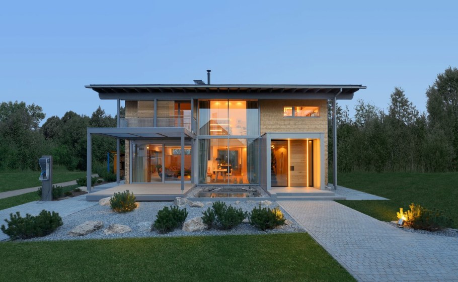 Дома в немецком стиле одноэтажные