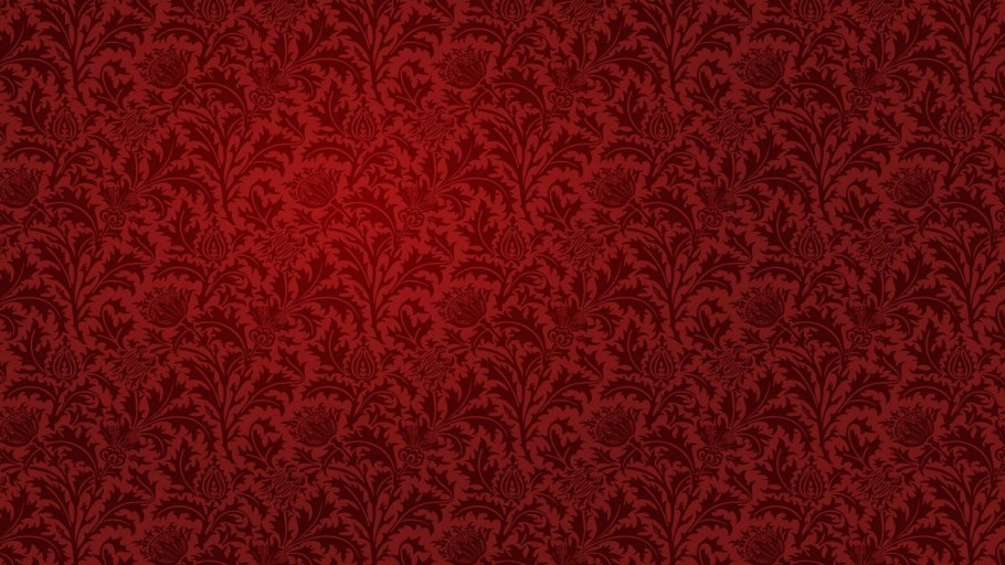 Красный фон с узорами