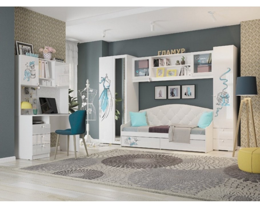 Кровать гламур Мебельсон