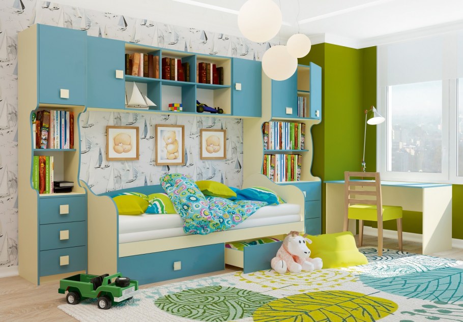 Детская мебель Радуга Горизонт