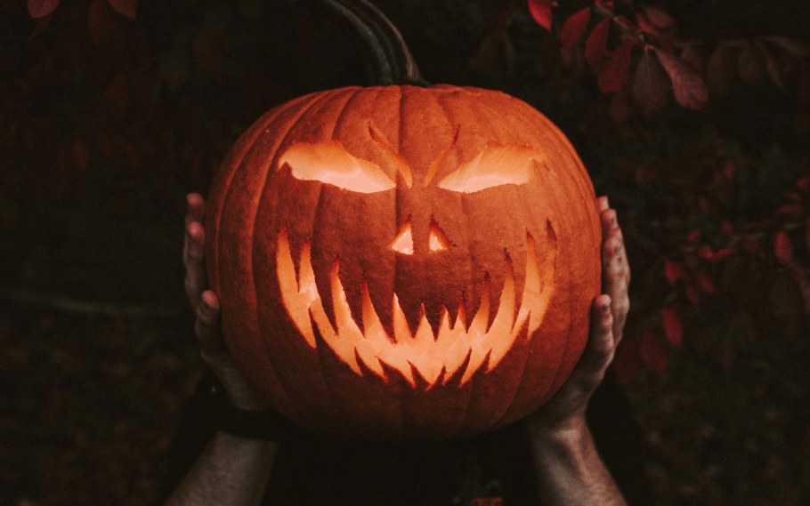 Тыква в руках