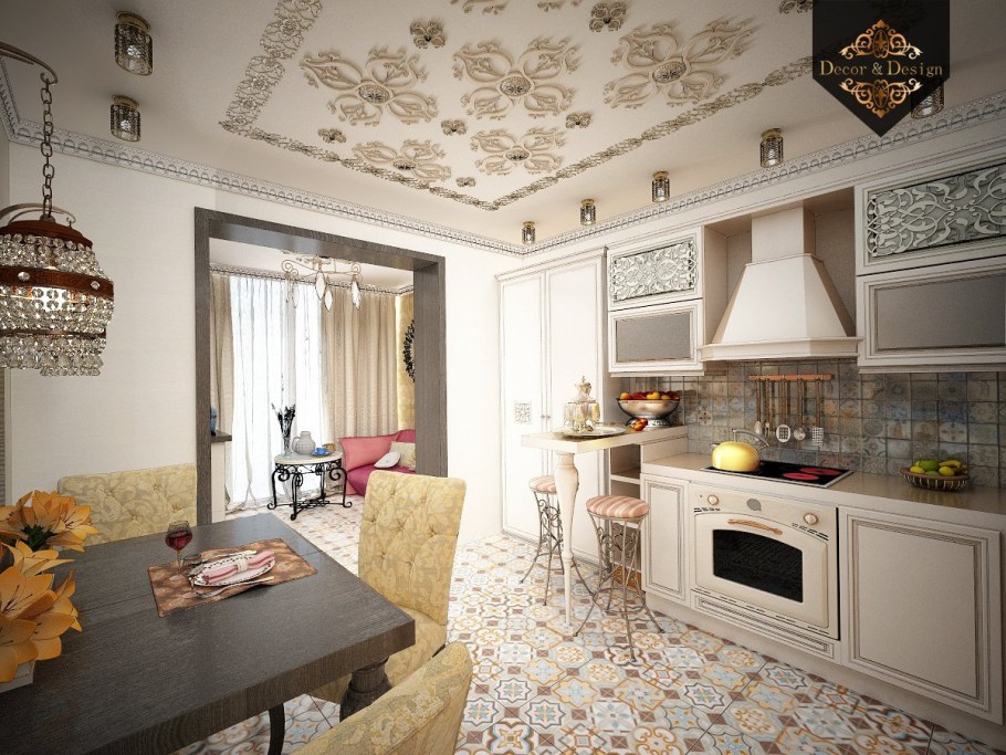 Кухня в Восточном стиле