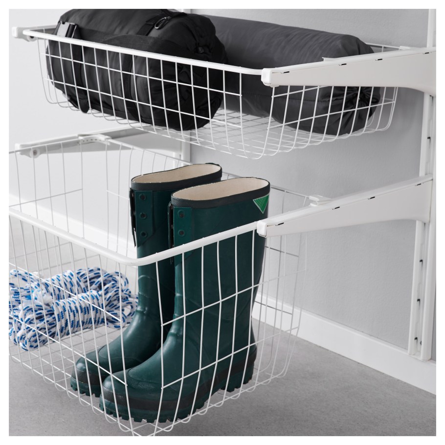 Корзина настенная икеа