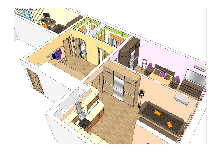 Технический проект квартиры