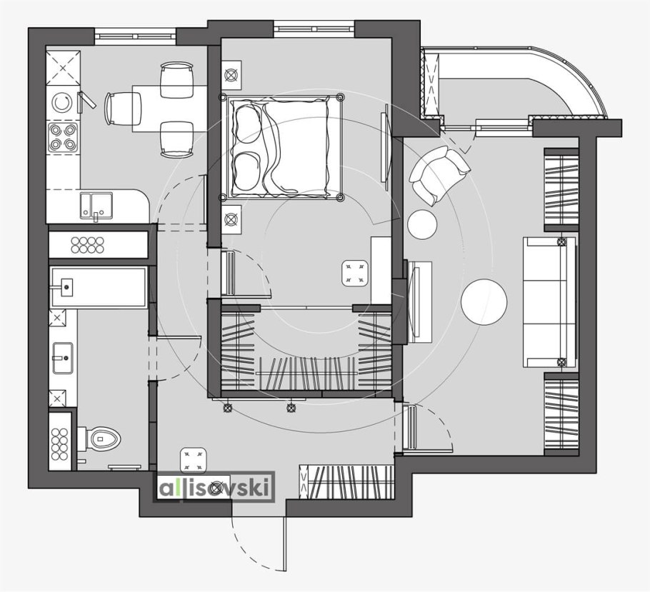 Технический проект квартиры
