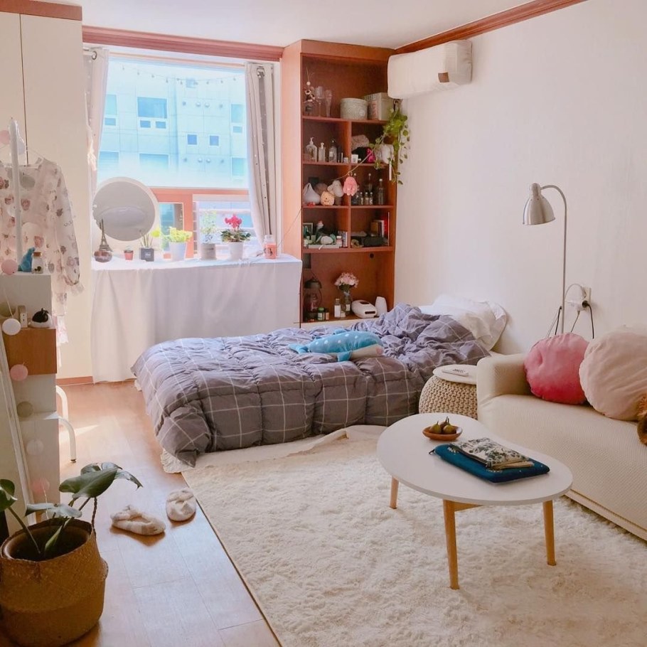 Уютные комнаты в корейском стиле