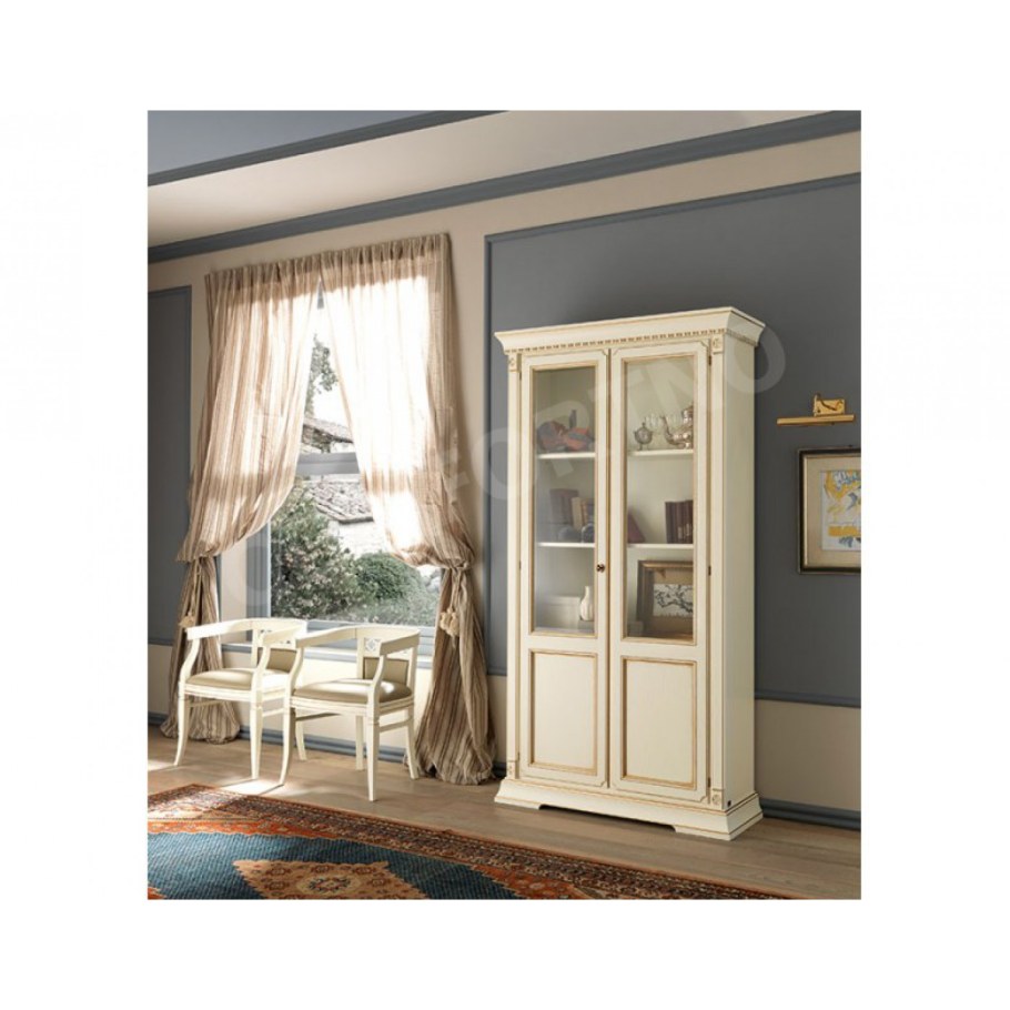 Шкаф книжный Prama Palazzo Ducale laccato