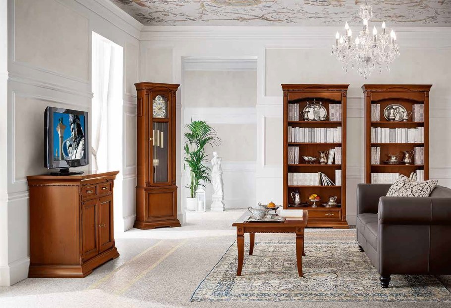 Гостиная палаццо Дукале прама вишня