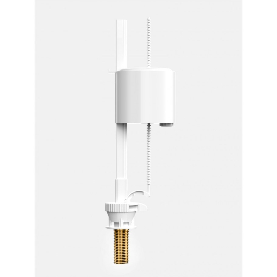 Арматура Berges еко 21,1 Нижний подвод латунный, 2 кнопки