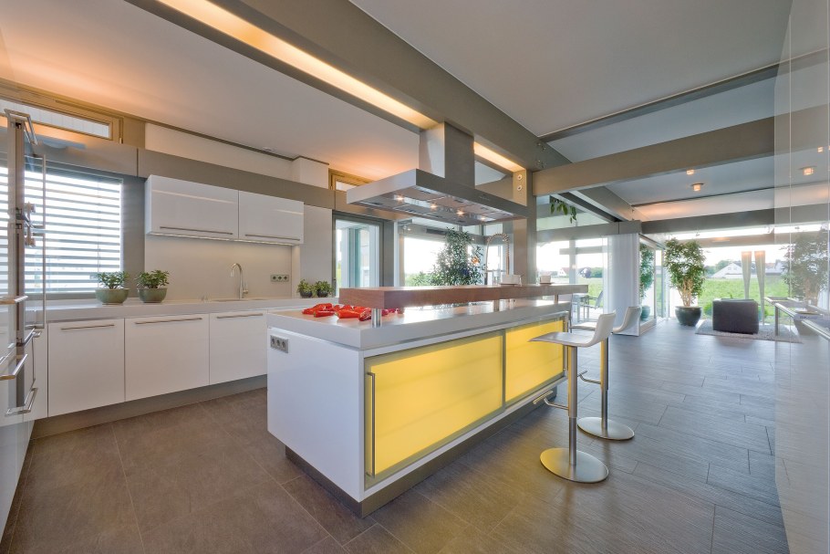 Подсветка фахверковых домов