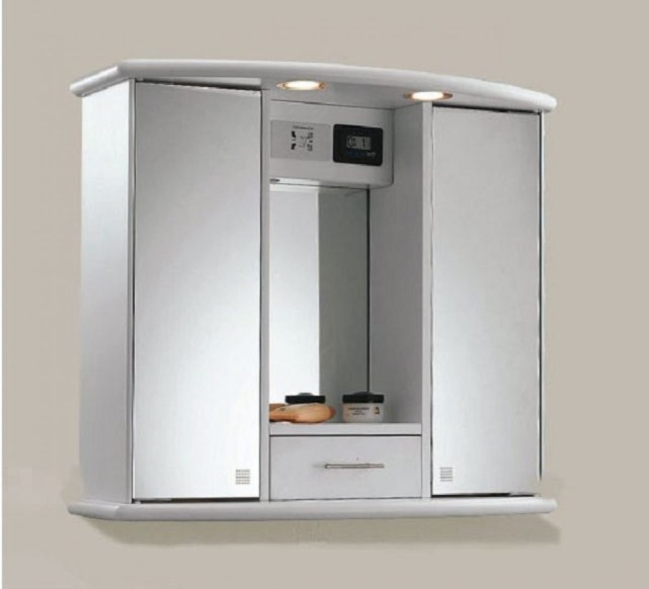 Шкаф для полотенец в ванную комнату навесной