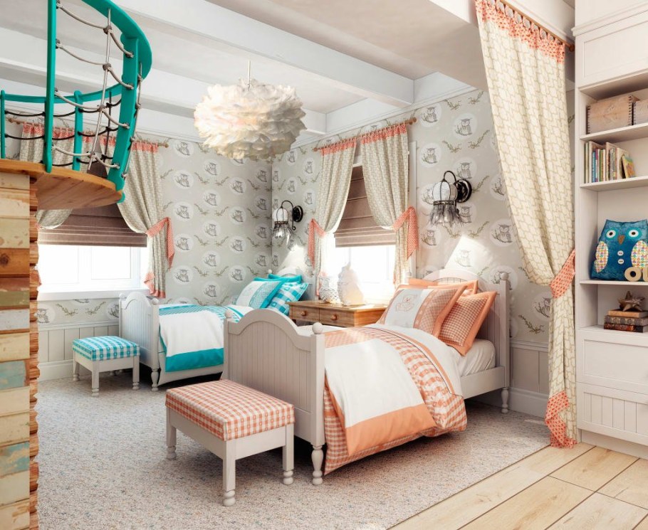 Детская комната в американском стиле