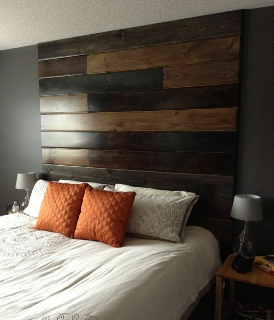 Изголовье кровати из ламината